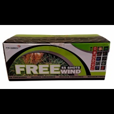 Фейерверк FREE WIND (0,8-1" х 55 залпов) + свист + веер в Ставрополе